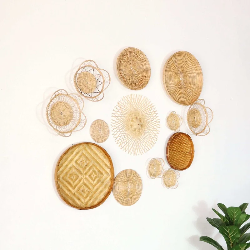 TI SA TA - Wall Hanging Décor Set of 13