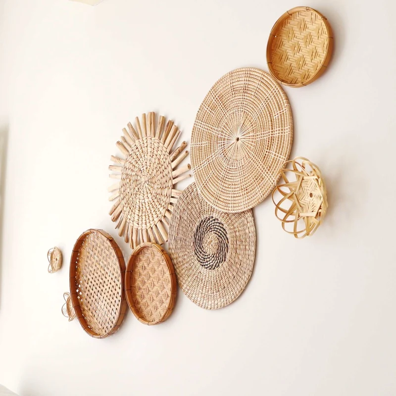 A PA - Boho Wall Art Décor Hanging (Set of 9)
