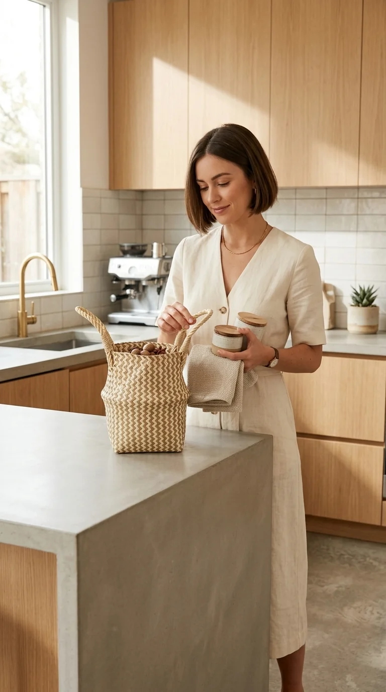 TA MA - Wicker Basket (Set of 2)