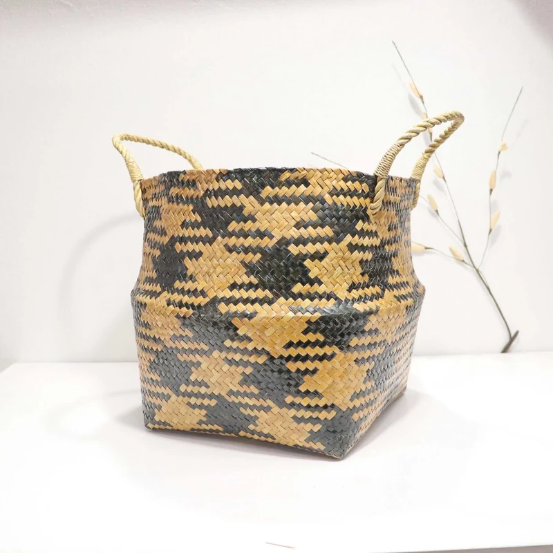 WA LAI Wicker Basket (12 Inches)