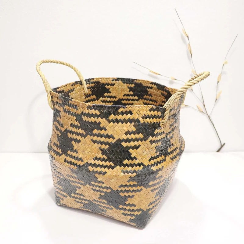 WA LAI Wicker Basket (12 Inches)