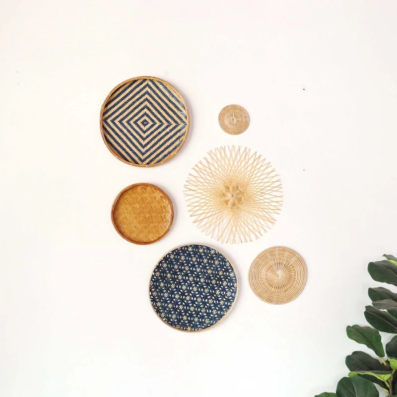 JONG LUCK - Wall Art Decor Hanging (Set of 6)