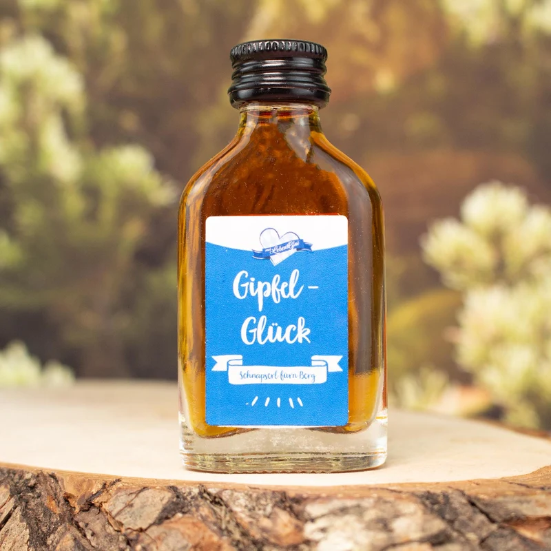 Schnapserl "Gipfel-Glück"