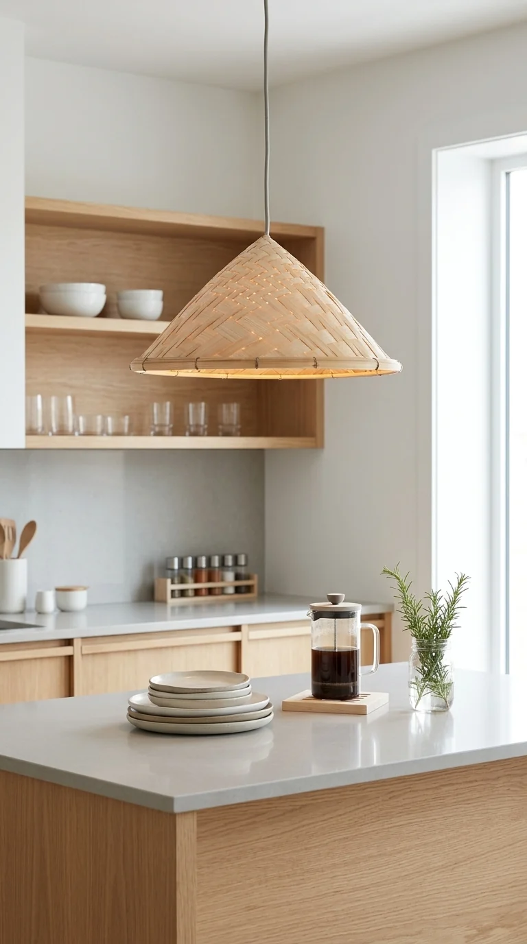 JA RA WAN - Bamboo Pendant Light