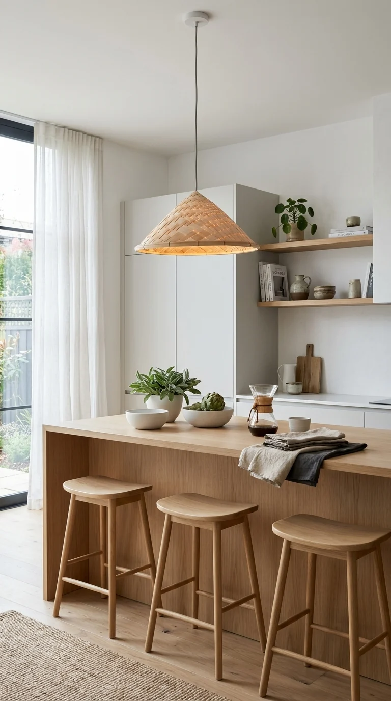 JA RA WAN - Bamboo Pendant Light