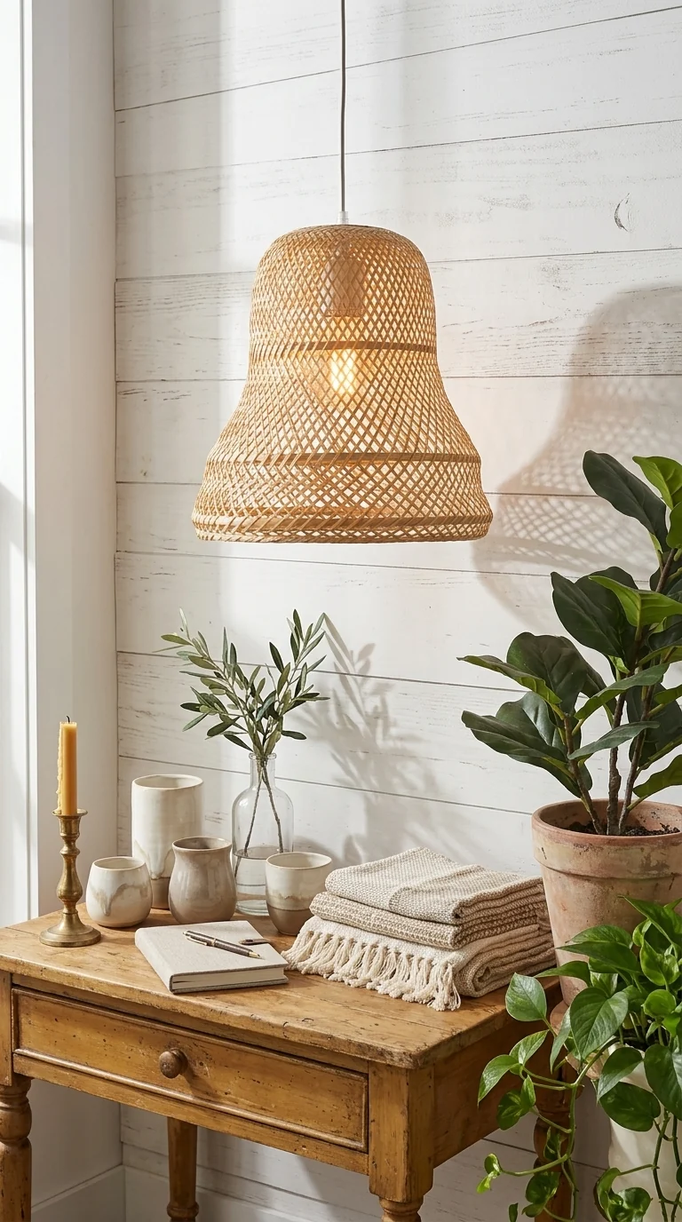 LAPAS Bamboo Pendant Light Shade