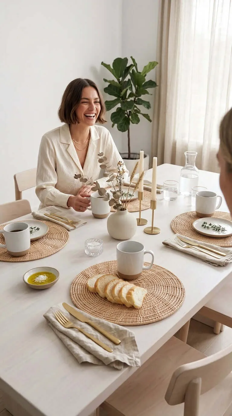 DOL LA VA - Rattan Placemat & Plate