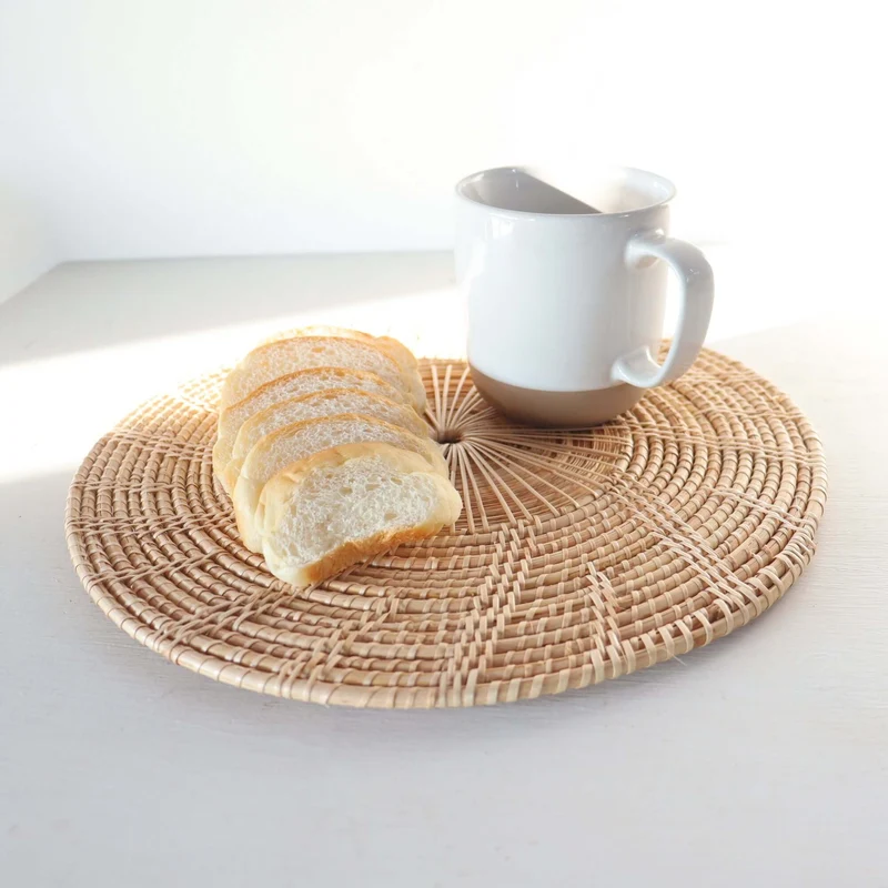 DOL LA VA - Rattan Placemat & Plate