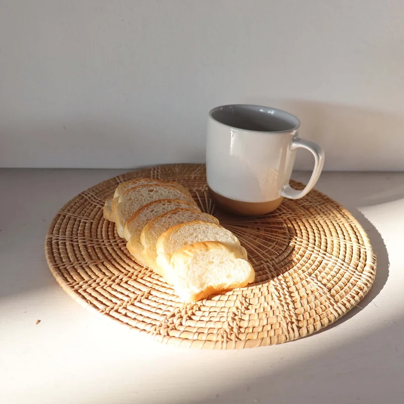 DOL LA VA - Rattan Placemat & Plate