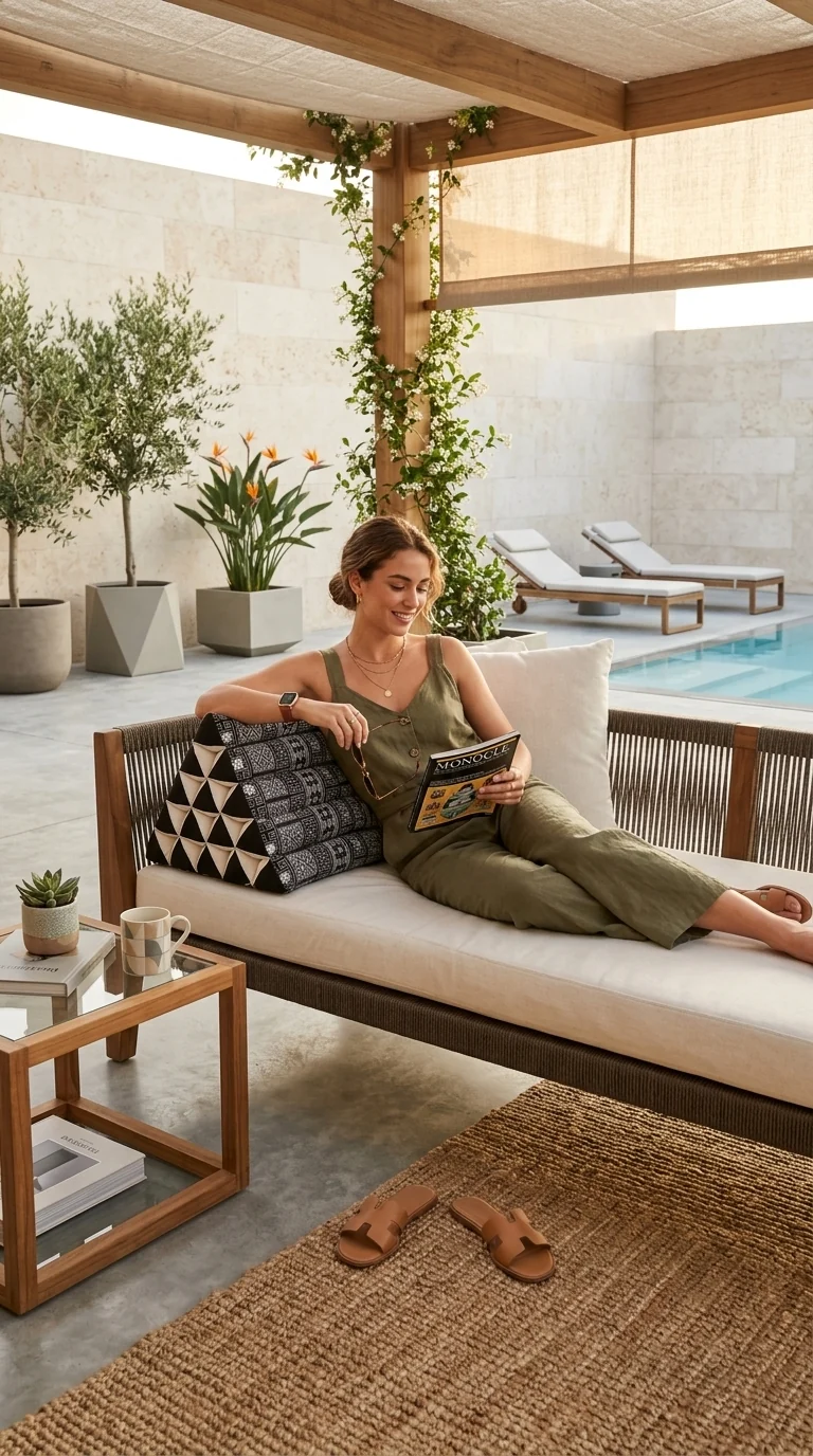 NEDRA Thai Triangle Floor Cushion