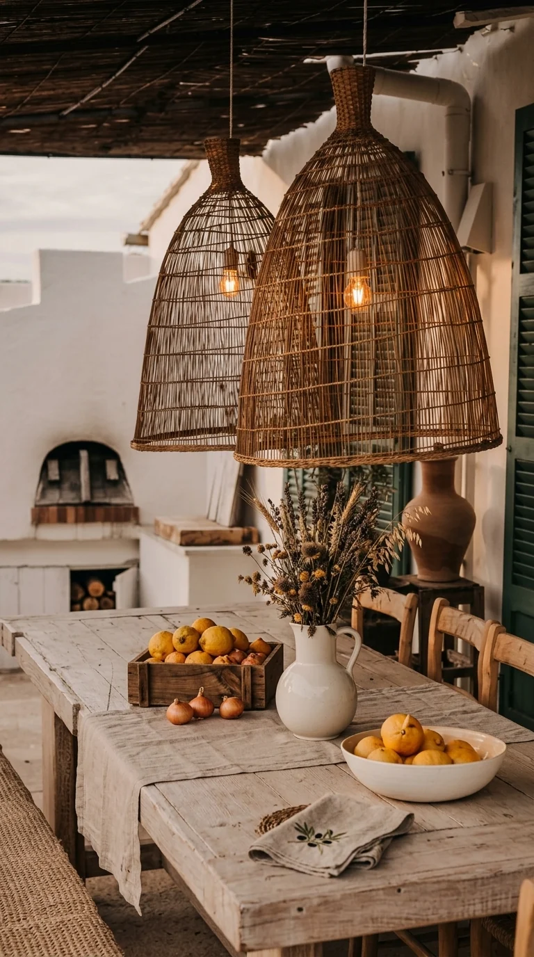 DARIN Bamboo Pendant Light