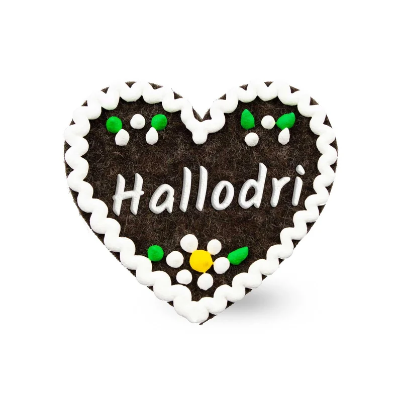 Filzherz-Anstecker "Hallodri"
