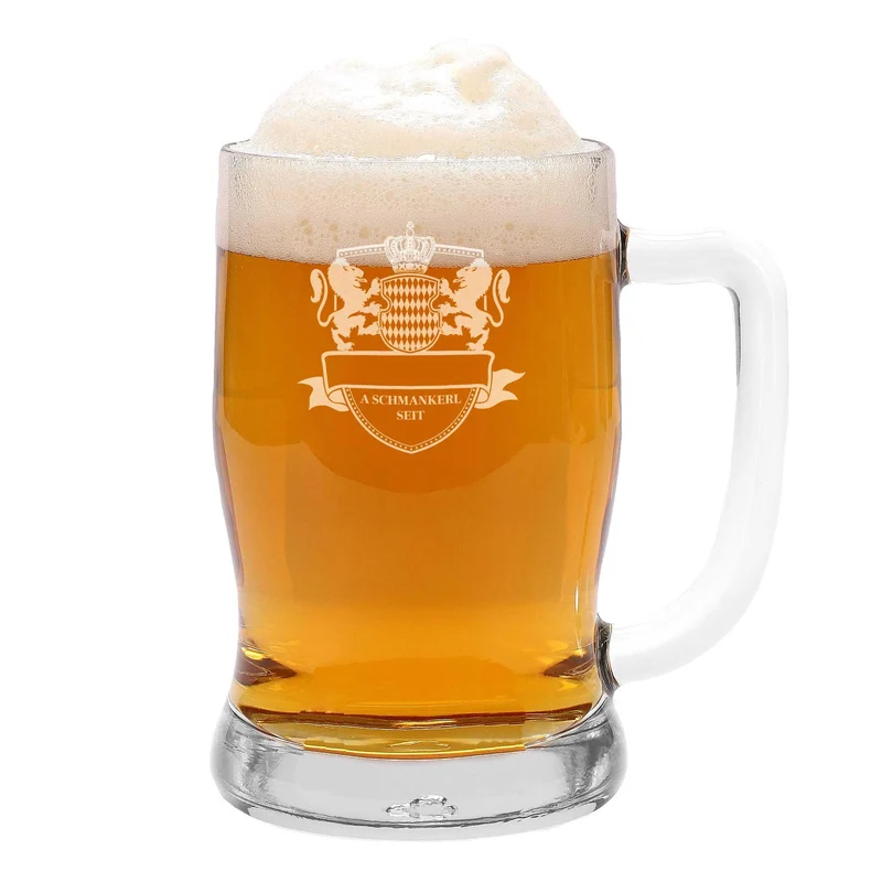 Bierglas mit Wunschgravur