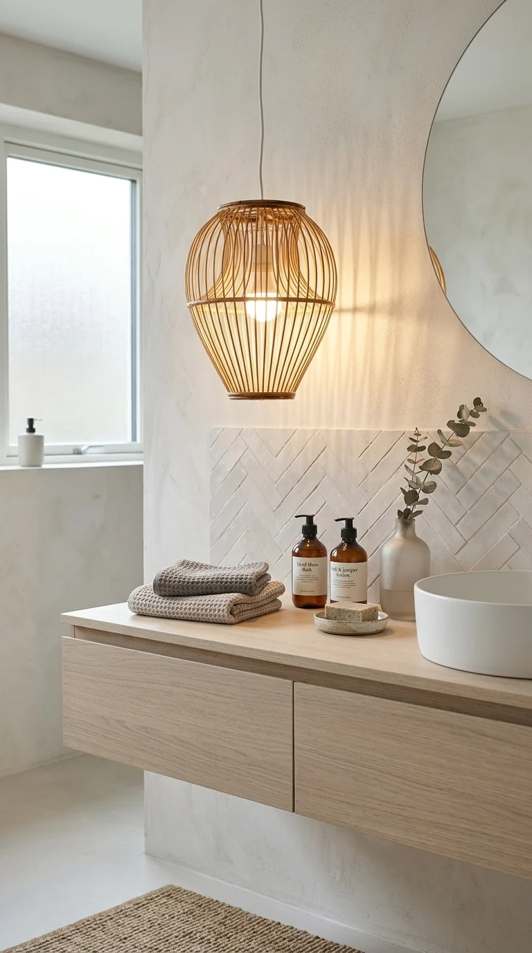CHA LA Bamboo & Rattan Pendant Light
