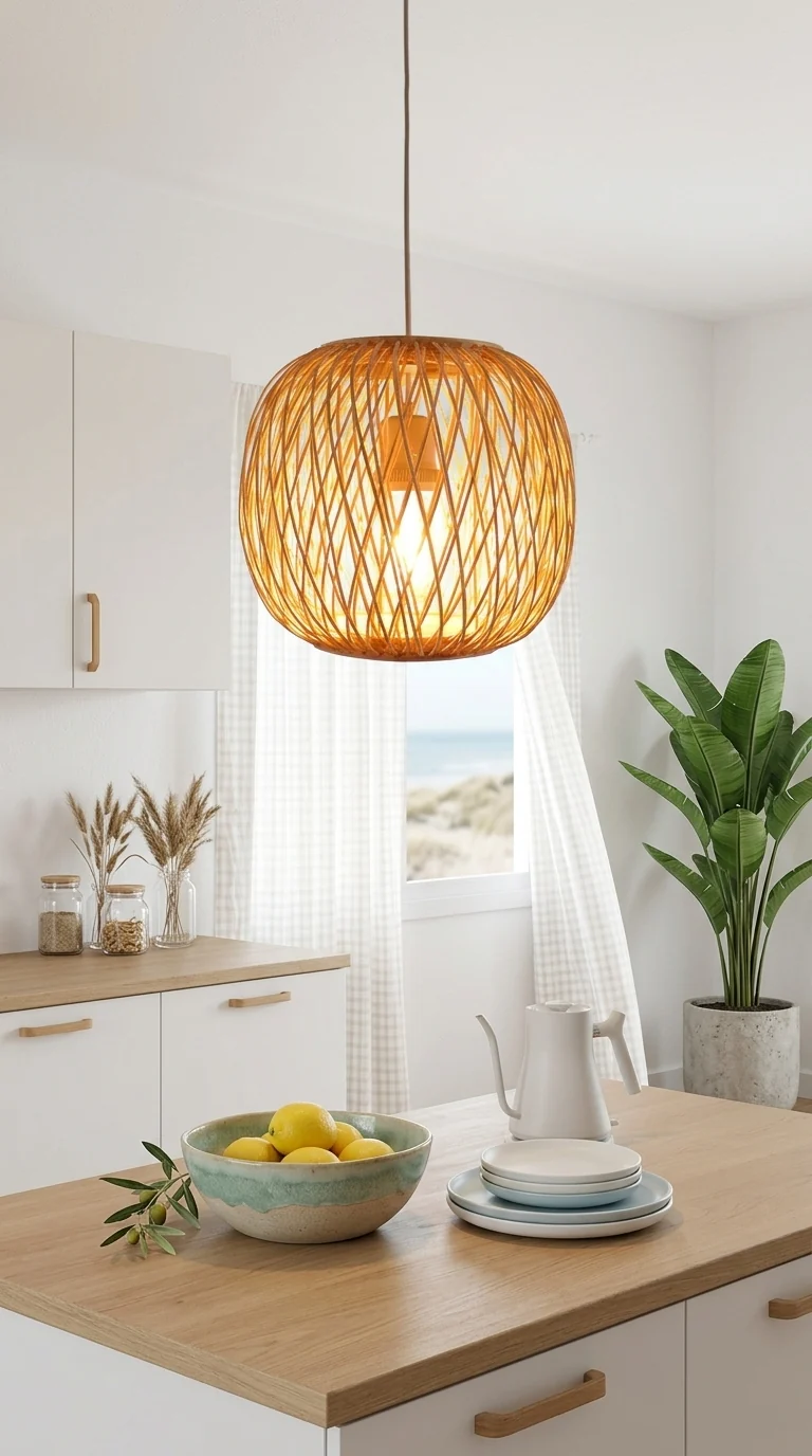KIT JA PON Bamboo Pendant Light Shade