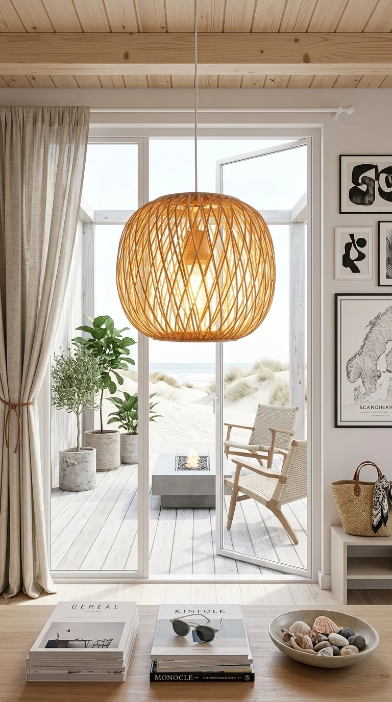 KIT JA PON Bamboo Pendant Light Shade