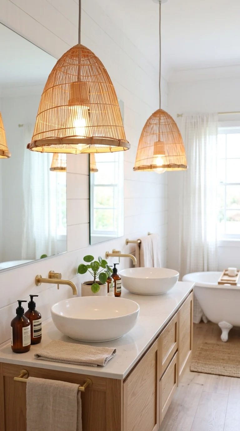 KON RA PAT - Bamboo Pendant Light