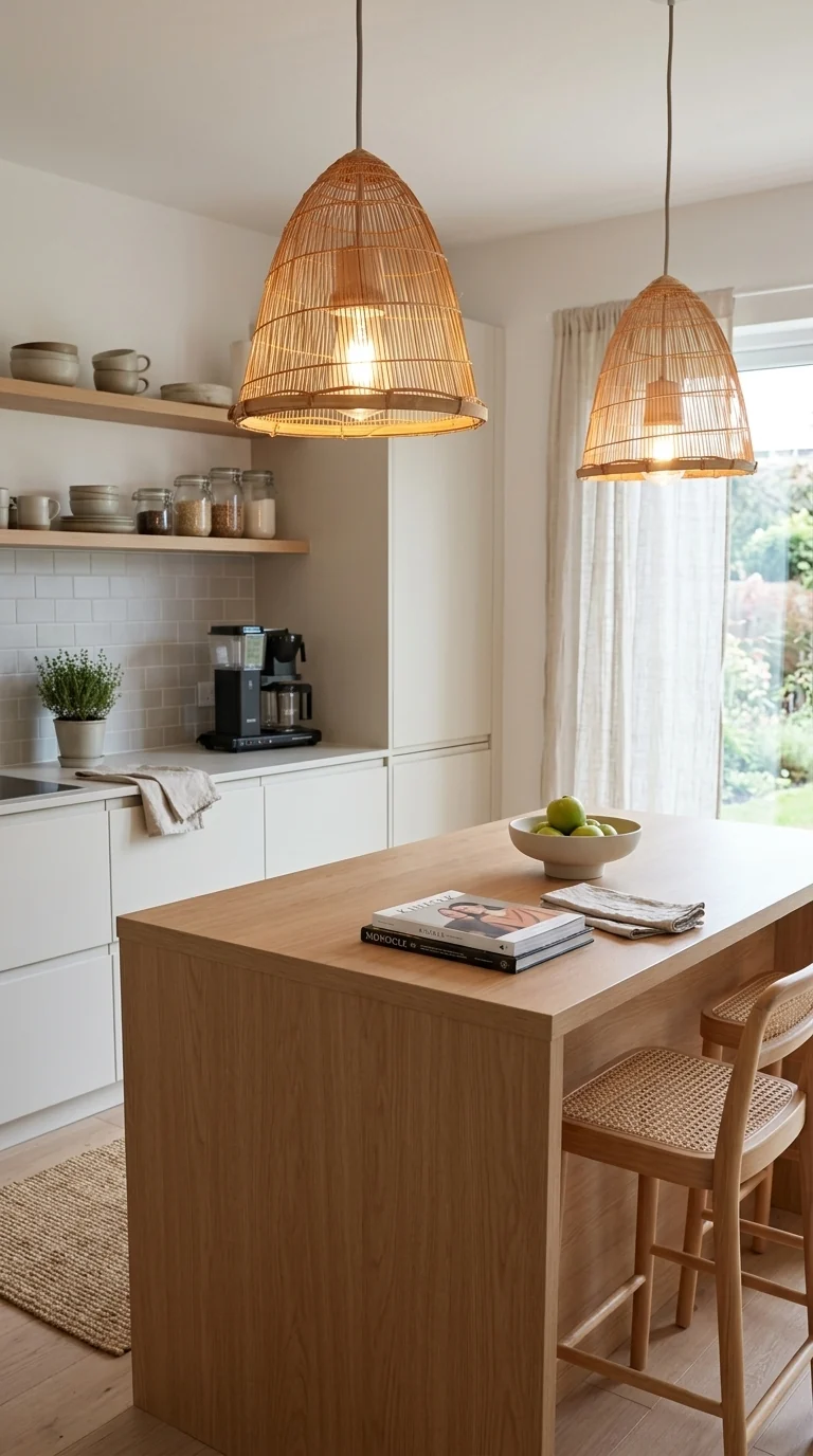 KON RA PAT - Bamboo Pendant Light