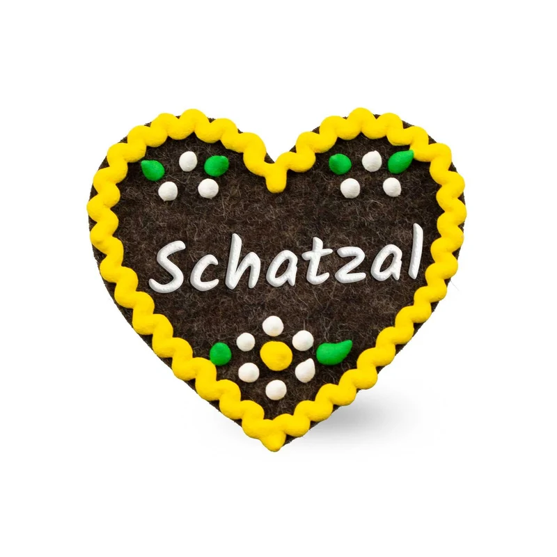 Filzherz-Anstecker "Schatzal"