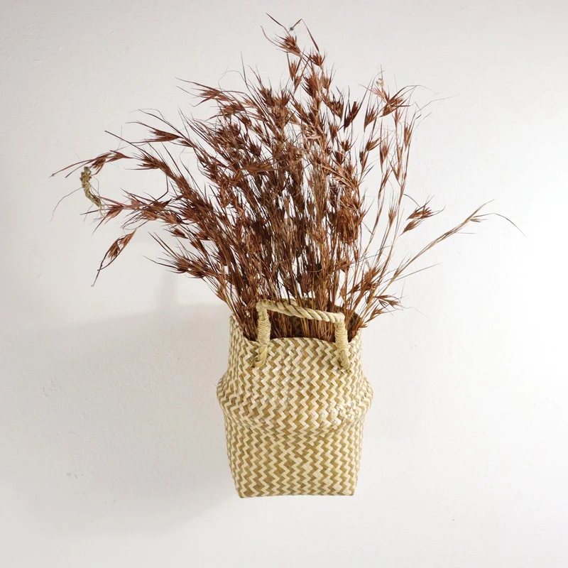Natural Wood Cylinder Wall Peg — Boho Handmade Wooden Dowel Hook for Hanging