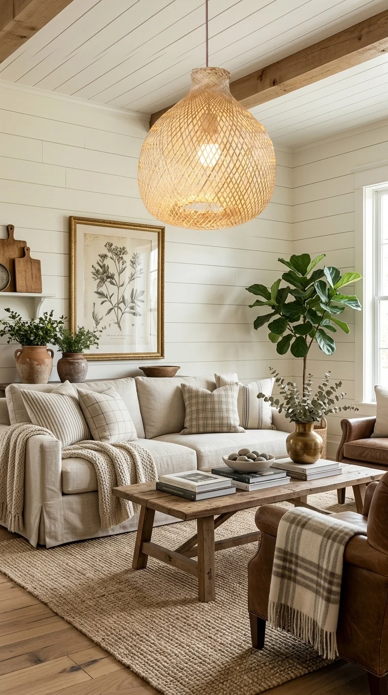 KUN YA NA - Bamboo Pendant Light (33 cm)