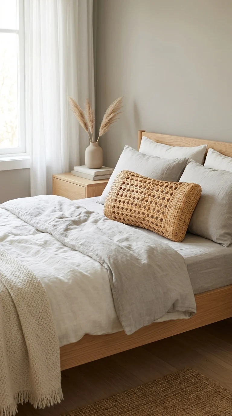 KON CHA WAN Handcrafted Rattan Pillow
