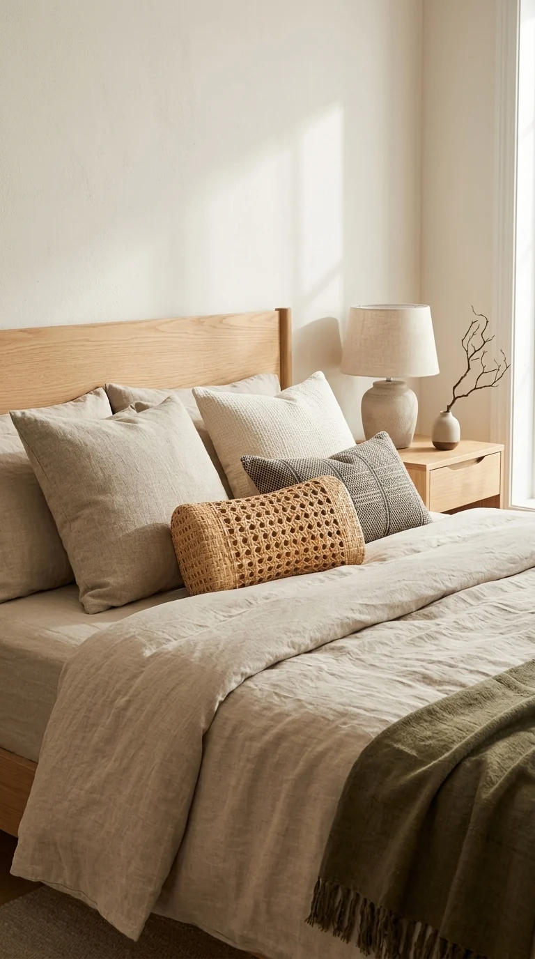 KON CHA WAN Handcrafted Rattan Pillow
