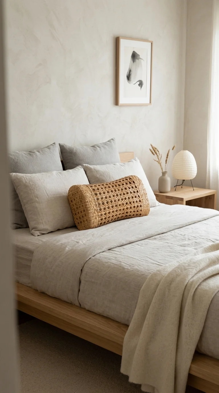 KON CHA WAN Handcrafted Rattan Pillow
