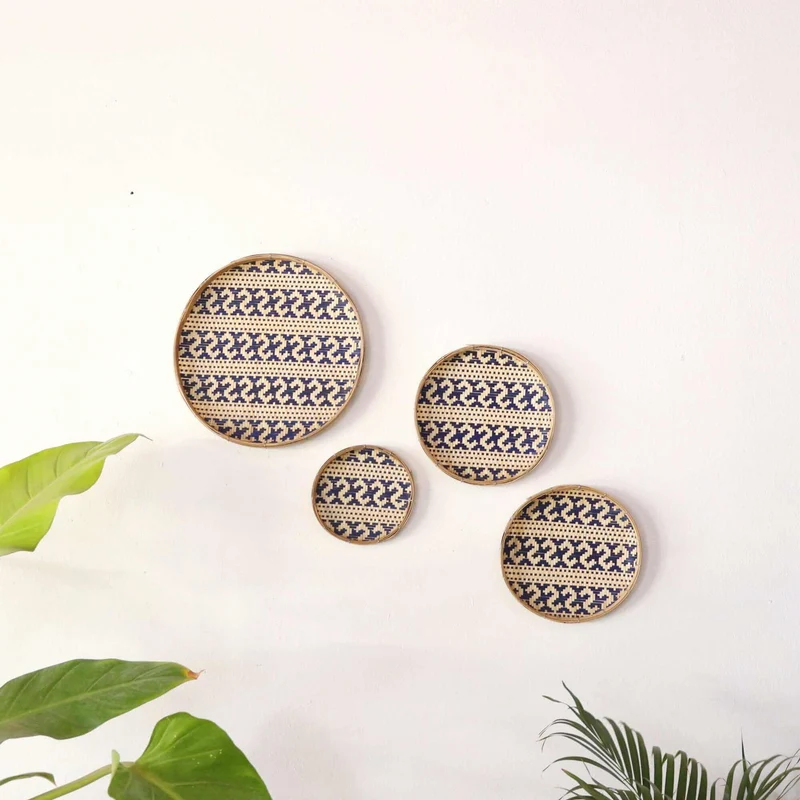 A TI KAN - Wall Art Décor Hanging Set of 4