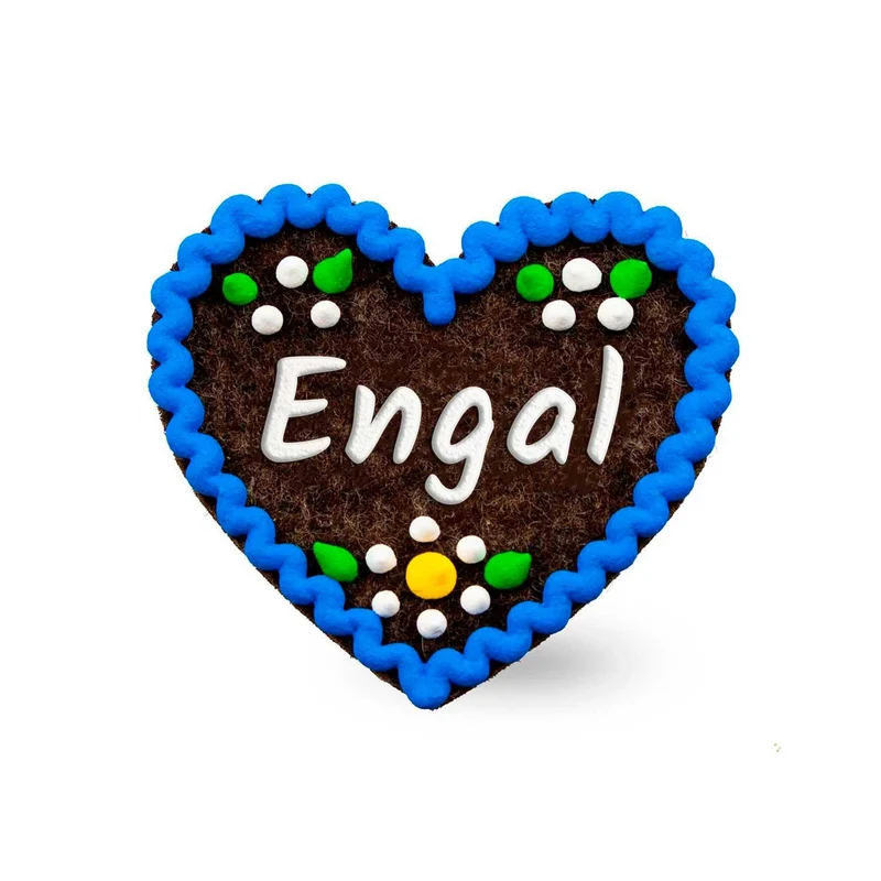 Filzherz-Anstecker "Engal"