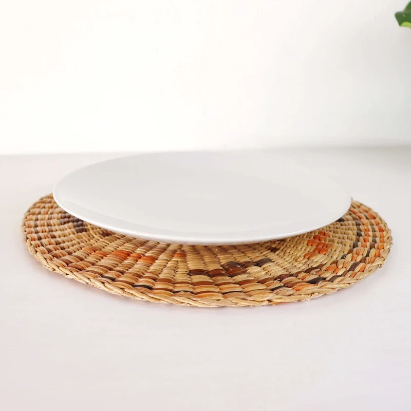 KA RAN - Water Hyacinth Boho Placemats