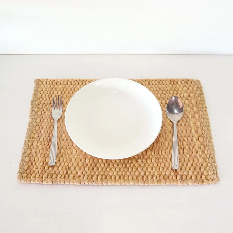 KA NOK PUN - Water Hyacinth Boho Placemats