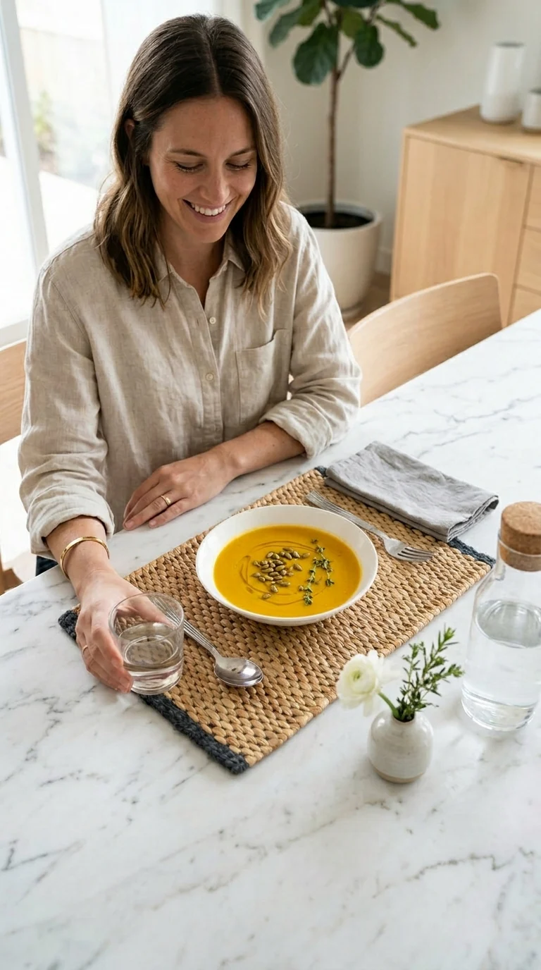 RA SI TA Woven Boho Placemats (Dark Blue)