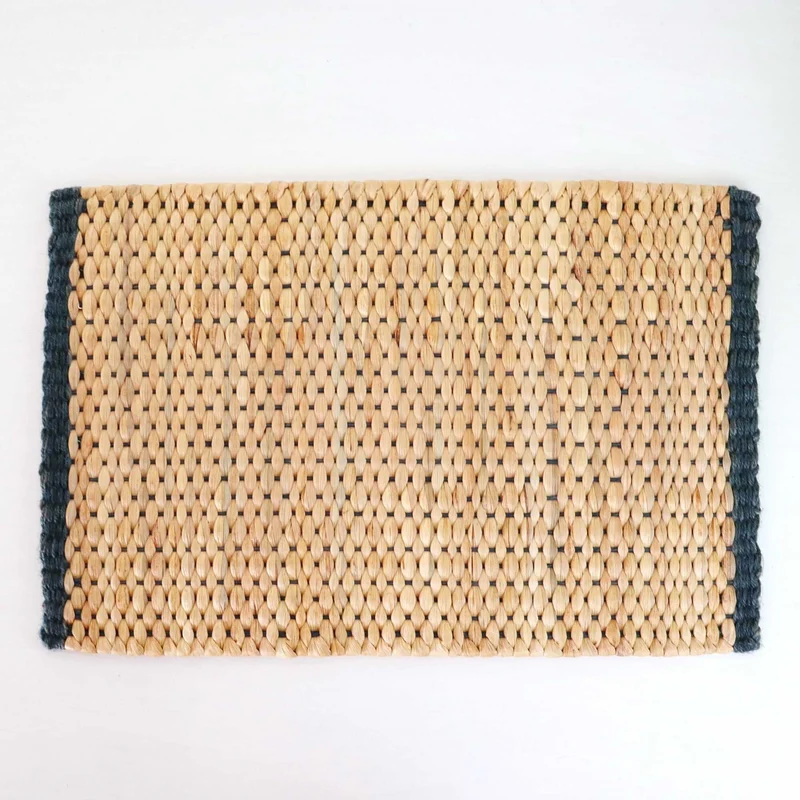 RA SI TA Woven Boho Placemats (Dark Blue)