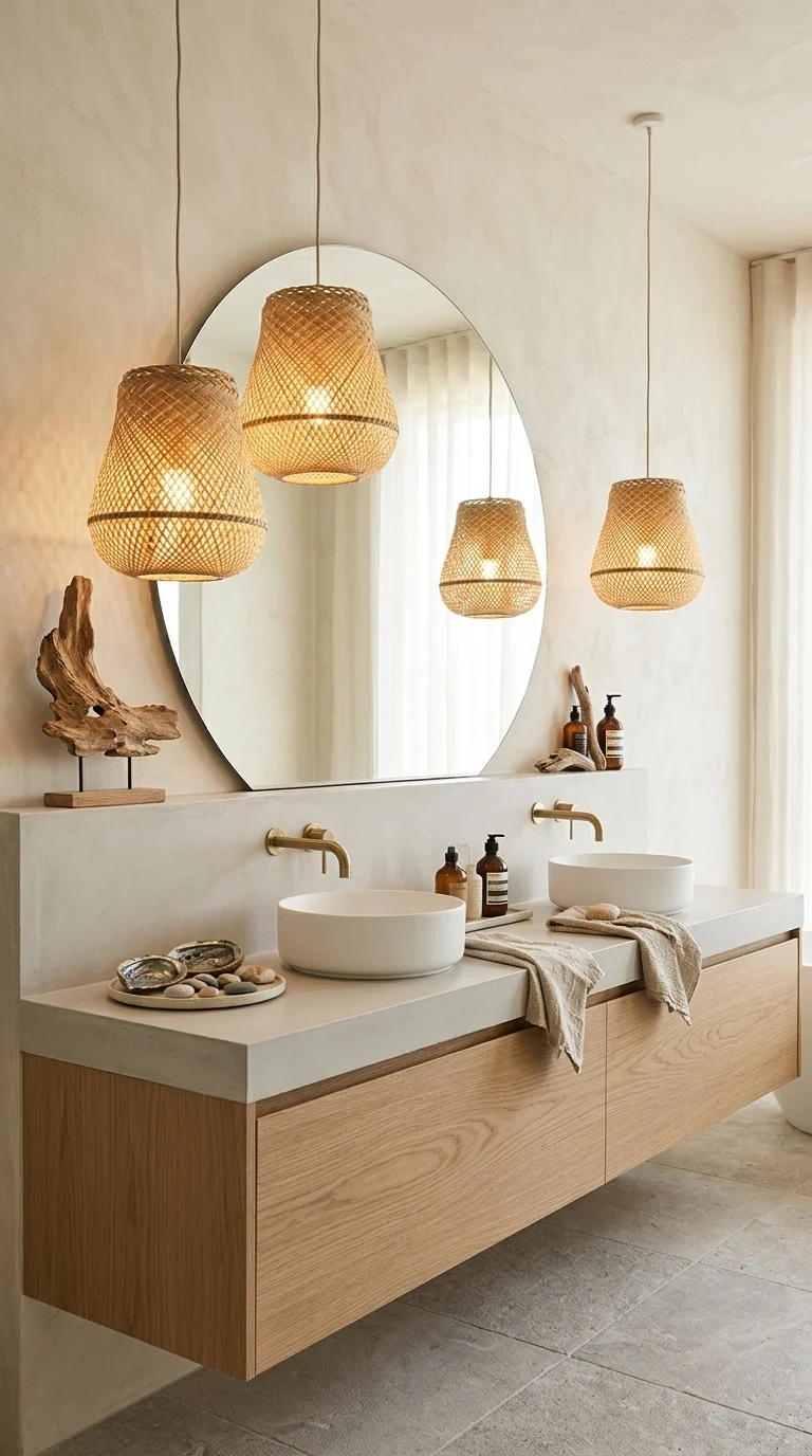 NAT Bamboo Pendant Light Shade
