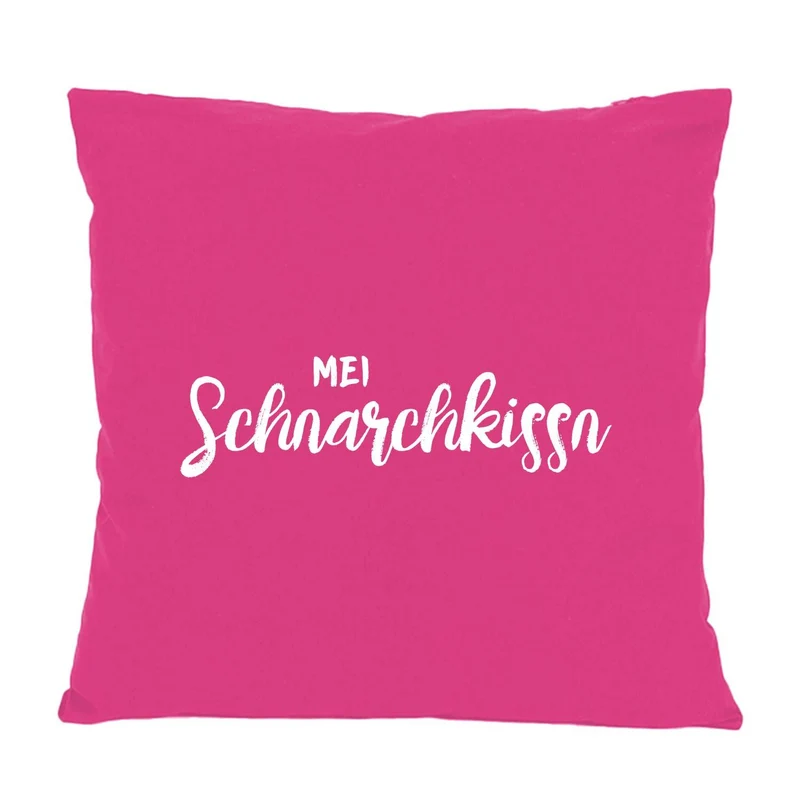 Kissen "Mei Schnarchkissn"