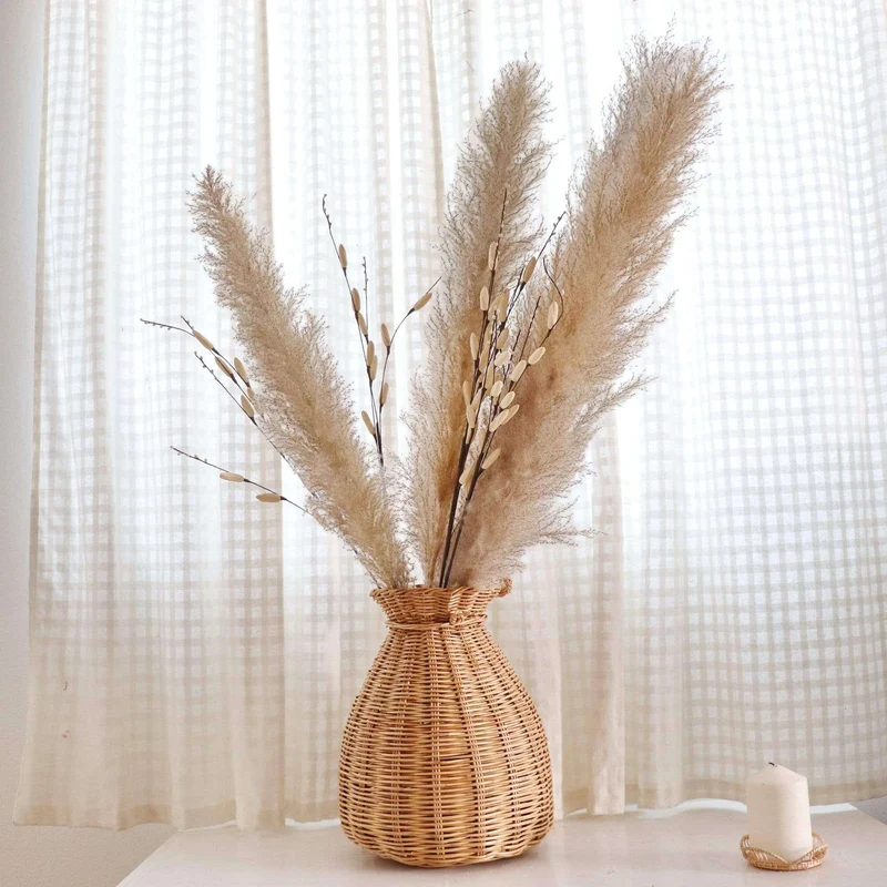 WA RIN YA Rattan Handwoven Vase