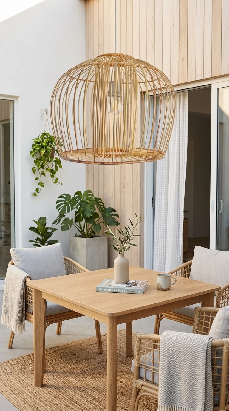 BOONTA Bamboo Pendant Light Shade