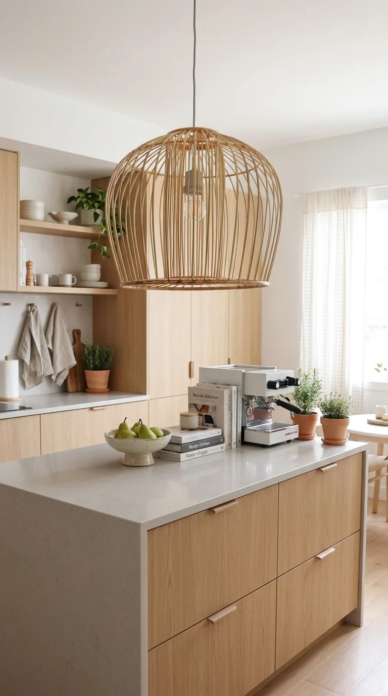 BOONTA Bamboo Pendant Light Shade