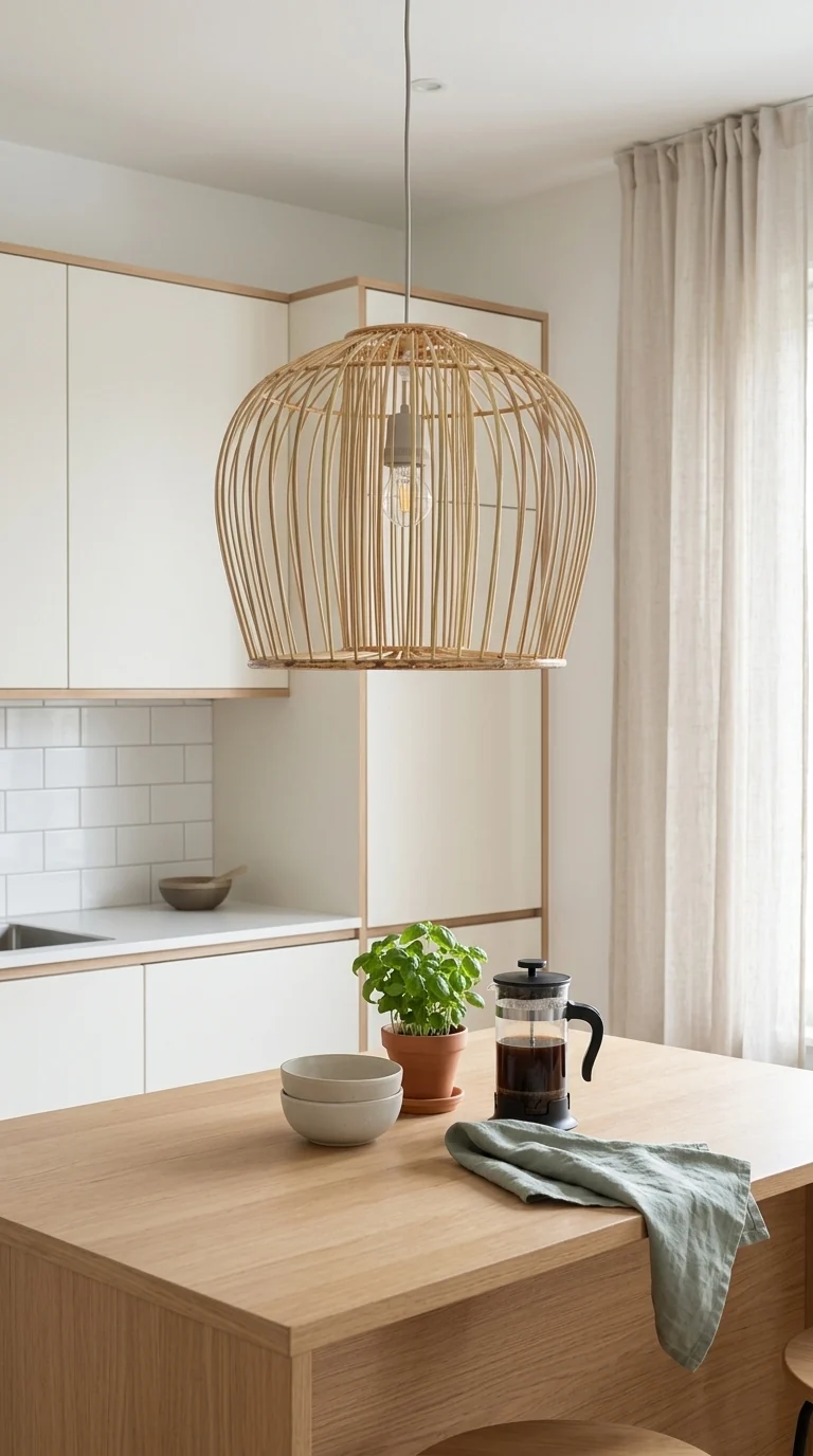 BOONTA Bamboo Pendant Light Shade