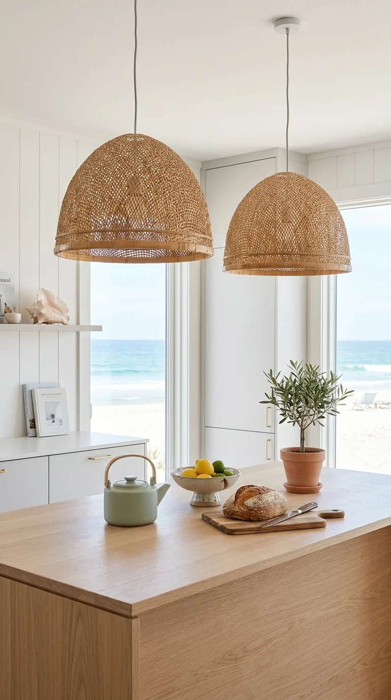 JAINGAM Bamboo Pendant Light Shade