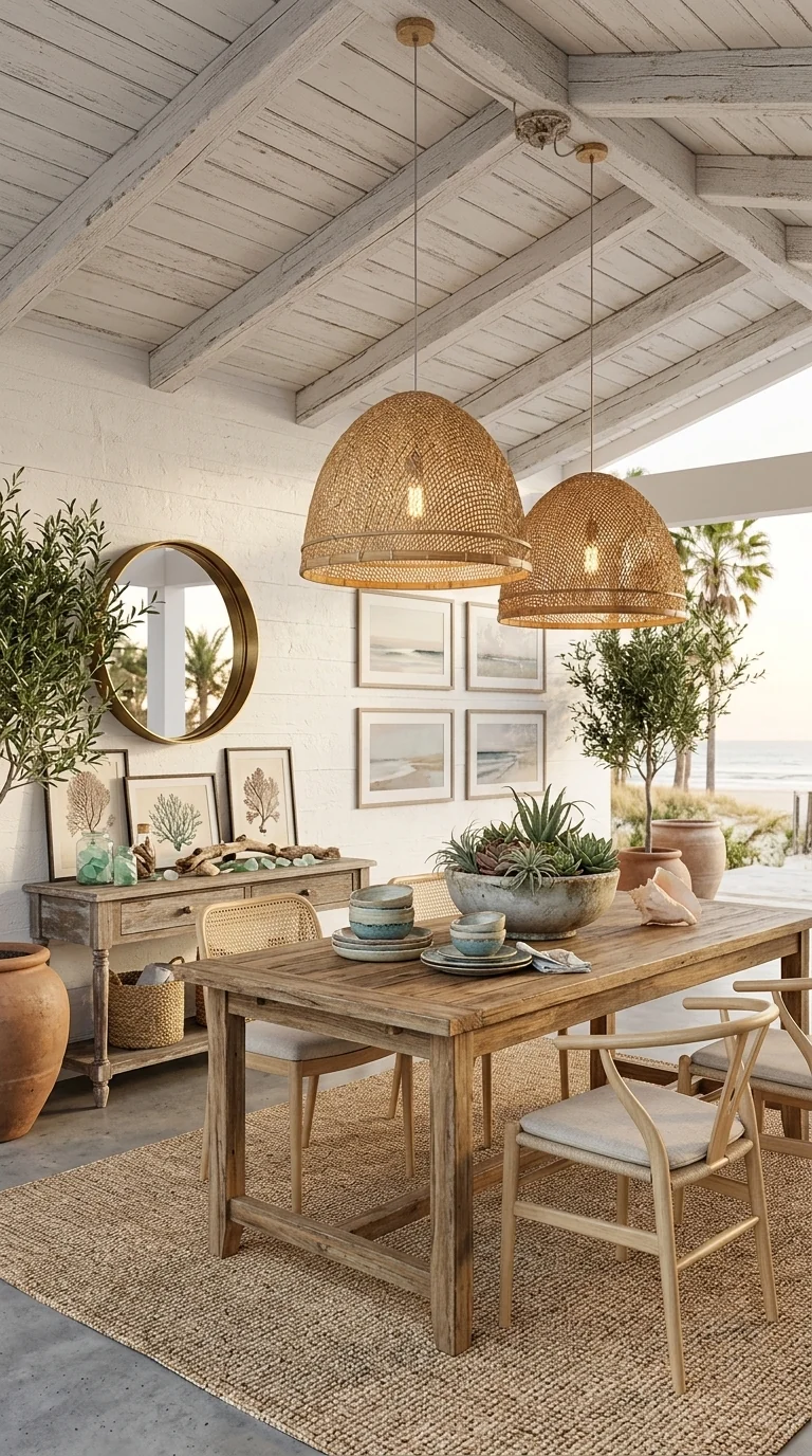 JAINGAM Bamboo Pendant Light Shade