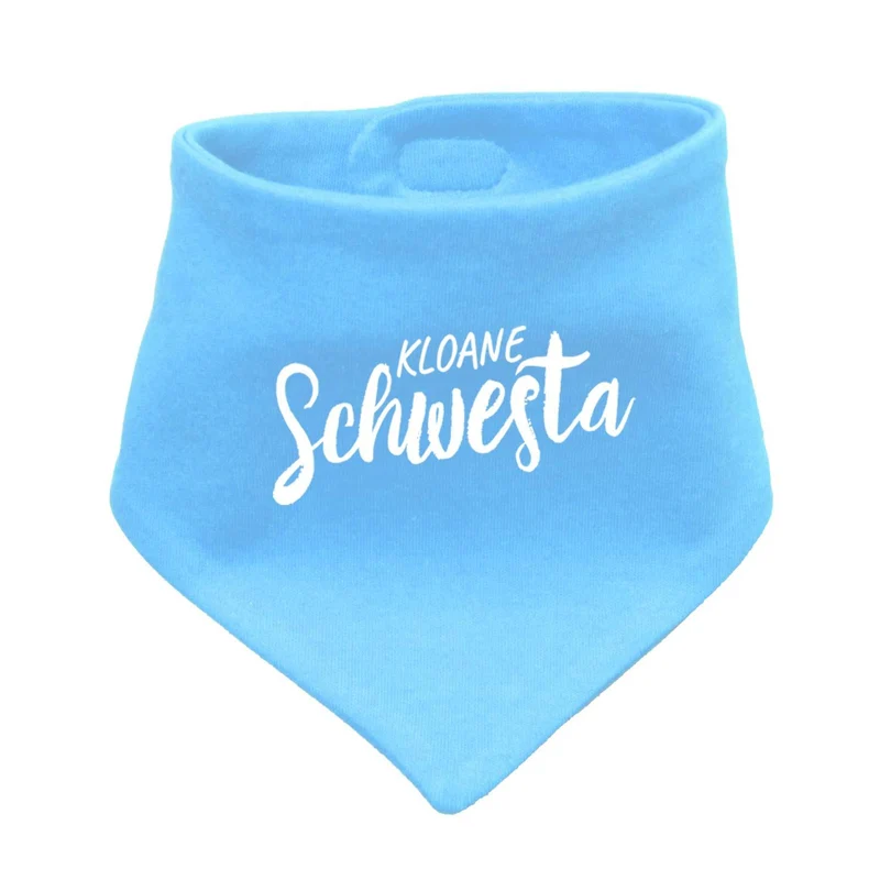 Bayerisches Babyhalstuch "Kloane Schwesta"