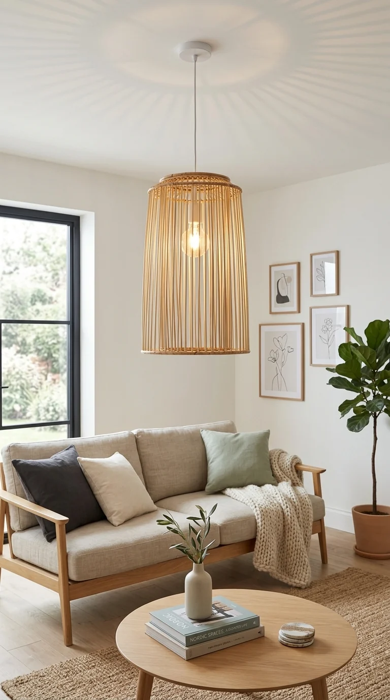 SANGSAN - Rattan Pendant Light Shade