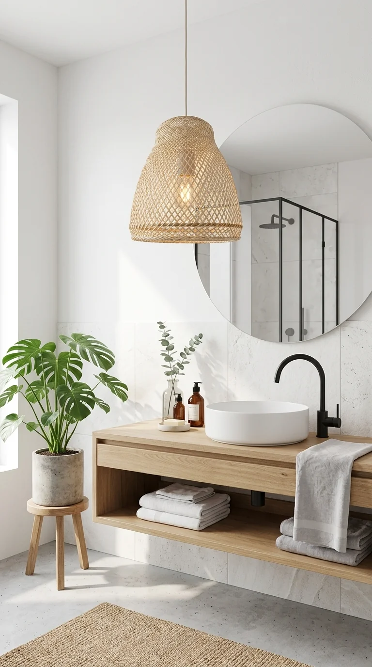 MUNTANA Bamboo Pendant Light Shade
