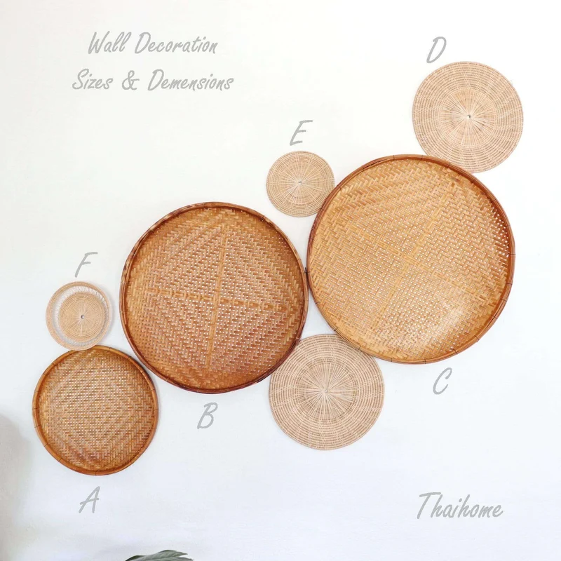 PRANLADA Wall Hanging Décor Set of 7