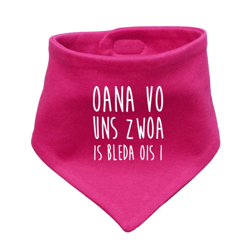 Babyhalstuch "Bleda ois i!"