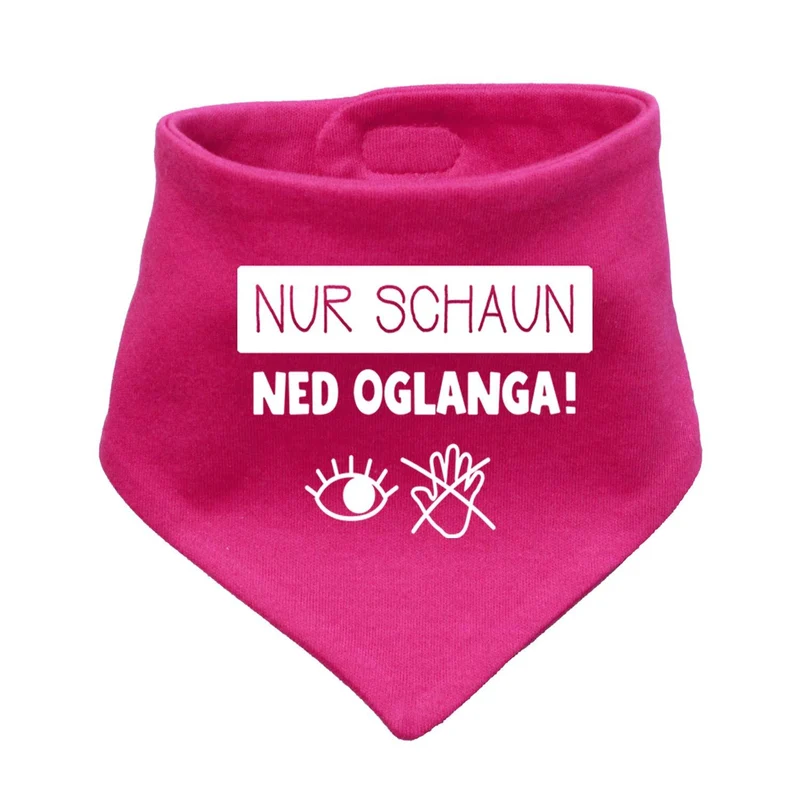 Babyhalstuch "Nur schaun…"