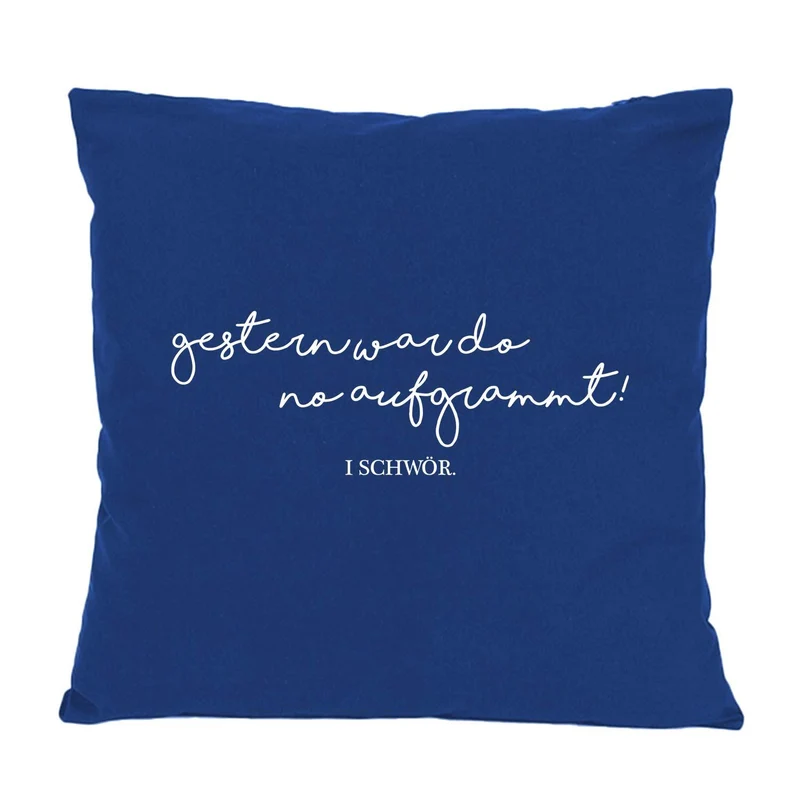 Kissen "Aufgrammt..."