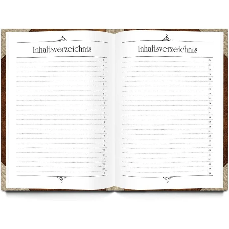 Geschenk-SET LEDER-NOSTALGIE-LOOK 1 XXL Rezeptbuch eigenes Kochbuch + 1 Gästebuch braun Hochzeitsgästebuch Hochzeitsgeschenk Hochzeit Weihnachtsgeschenk Geburtstaggeschenk